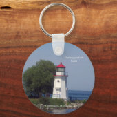 Cheboygan Wieg Light-sleutelketen Sleutelhanger (Voorkant)