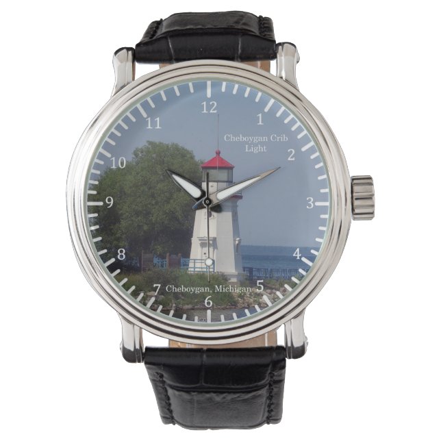 Cheboygan Wieg Light watch Horloge (Voorkant)