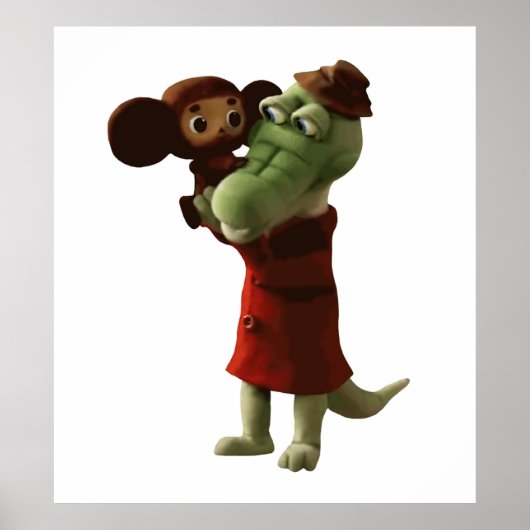 Cheburashka Gena Poster (Voorkant)