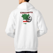 Chechnya + Map + Gerb 2 Hoodie (Achterkant)