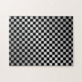 Check Brushed Steel Legpuzzel (Horizontaal)