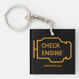 Check Engine Light Keychain