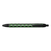 Check Green Company Logo: Fun Conference Giveaway Zwarte Inkt Pen (Achterkant)
