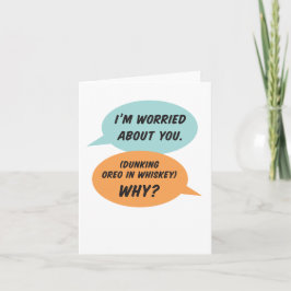 Check in op Vriend Grappige Pandemie Groet Kaart