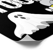 Check je Boo Bijen Leuke Borstkanker Halloween Gi Poster (Hoek)