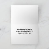 **CHECK JE MAILBOX OP JE VERJAARDAG** KAART (Binnen)