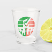 Check Mark of Unity Shot Glas (Voorkant)