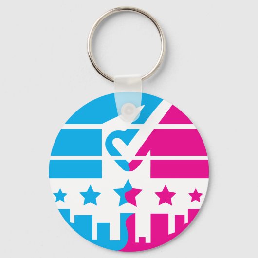 Check Mark of Unity Sleutelhanger (Voorkant)