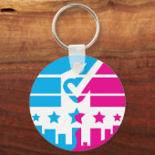 Check Mark of Unity Sleutelhanger (Achterkant)