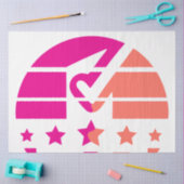 Check Mark of Unity Tissuepapier (Craft)