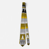 "Check Mate Chess Game"-Stropdas Stropdas (Voorkant)