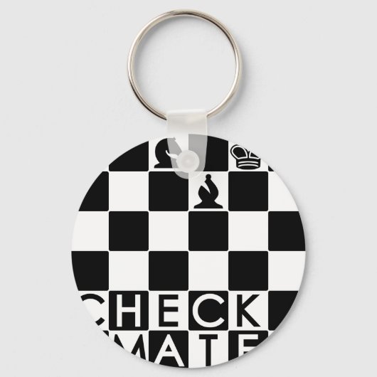 Check Mate Sleutelhanger (Voorkant)