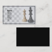 Check Mate Visitekaartje (Voorkant / Achterkant)