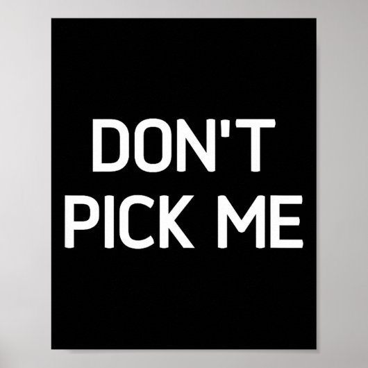 Check Me Niet, Grappig, Grappen, Sarcasme Poster (Voorkant)