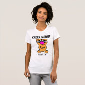 CHECK MEOWT, Funny Gibby Cat T-shirts (Voorkant volledig)