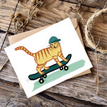 Check Meowt. Tabblad 'Skateboarden' Kat AANPASSEN  Briefkaart<br><div class="desc">CONTROLEER MEOWT! Heb je ooit een skateboardkat gezien? PAS het aan door uw eigen tekst toe te voegen als u wilt. Bekijk deze grappige kattenkaart en controleer mijn winkel op meer overeenkomende objecten zoals mokken,  stickers en meer. En natuurlijk ook nog meer katten.</div>