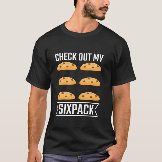 Check mijn Sixpack T-shirt (Voorkant)