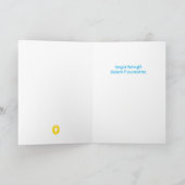 Check op je sterke vrienden - Crappy jaar Bedankkaart (Binnen)