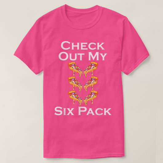 Check out My Si Pack Pizza Gym Lover  T-shirt (Design voorkant)