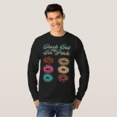 Check Out My Six Pack   Donut  2 T-shirt (Voorkant volledig)