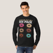 Check Out My Six Pack Donut Gym Summer Vacation T-shirt (Voorkant volledig)