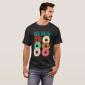 Check Out My Six Pack - Grappige Donuts Workout Ab T-shirt (Voorkant volledig)