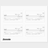 Check Sticker Money Manifest Goals (Vel)