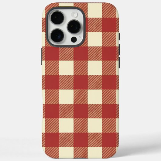 Check Yourself: de klassieke Westerne Gingham Mai Case-Mate iPhone Case (Achterkant)