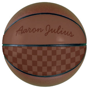  checkboard - Aangepaste Basketball-cadeaus Mini Basketbal