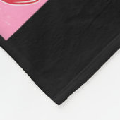Checked Cherry Coquette Love You Cherry Much Fleece Deken (Hoek)