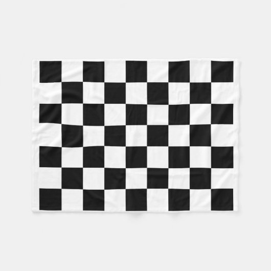 Checker Blanket Fleece Deken (Voorkant (Horizontaal))