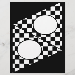 Checker Flag DIY Bunting Flyer