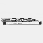 Checker Flag Guest Book Gastenboek (Rug)