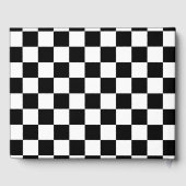 Checker Flag Guest Book Gastenboek (Achterkant)