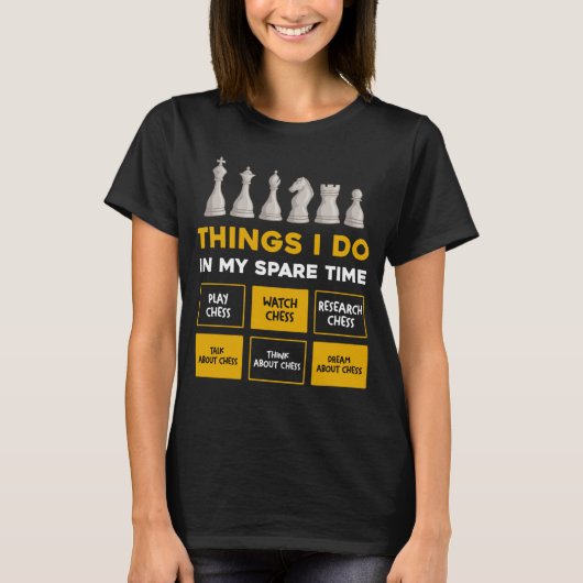 Checker I doe ik T-shirt (Voorkant)