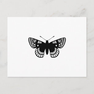 Checker Spot Butterfly Briefkaart