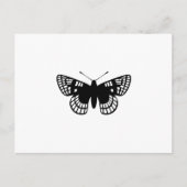 Checker Spot Butterfly Briefkaart (Voorkant)