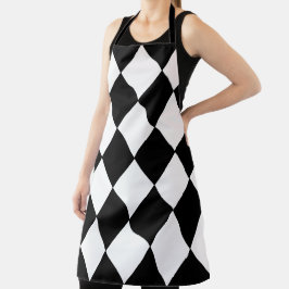 Checkerboard Apron Schort