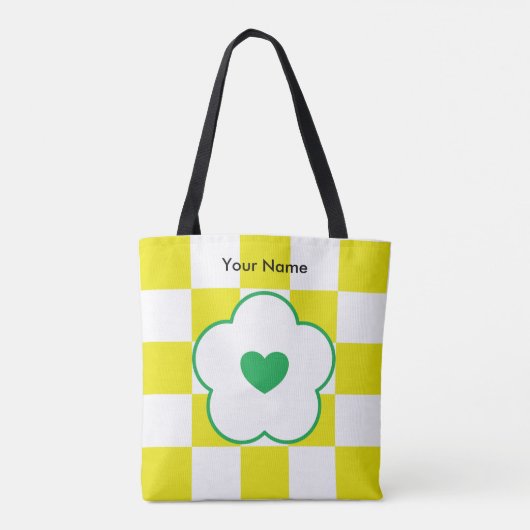 CheckerBoard boodschappentas Tote Bag (Achterkant)