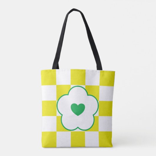 CheckerBoard boodschappentas Tote Bag (Achterkant)