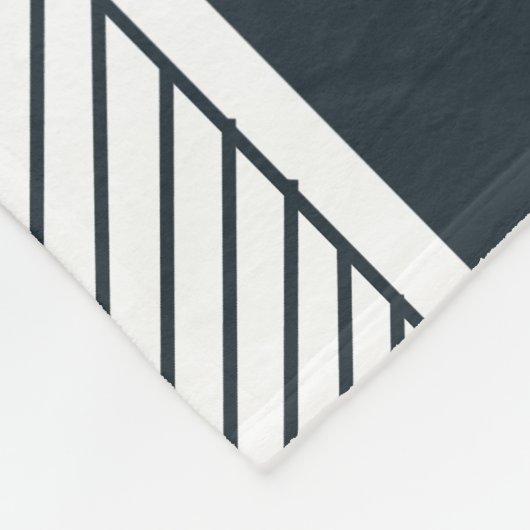 Checkerboard controleert strepen geruit fleece deken (Hoek)