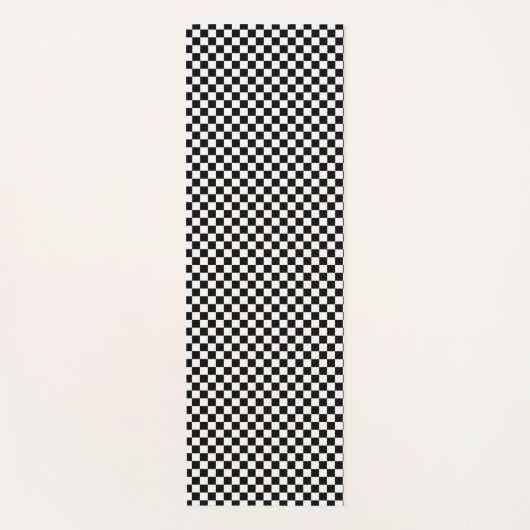 checkerboard design Yoga Mat (Voorkant)