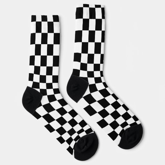 Checkerboard Fun Crazy Socks Sokken (Rechts)
