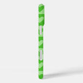 Checkerboard Green Heart Pattern Telefoonhoesje Case-Mate iPhone Case (Achterkant / Rechts)