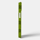 Checkerboard harten patroon in Lime Green Case-Mate iPhone Case (Achterkant / Rechts)