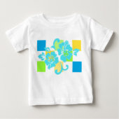 Checkerboard Hibiscus Hawaiian Floral (Voorkant)