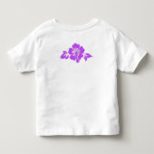 Checkerboard Hibiscus Hawaiian Floral Kinder Shirts (Achterkant)