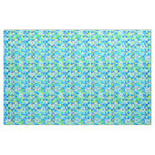 Checkerboard Hibiscus Hawaiian Floral Stof (Yard (91,4 cm))