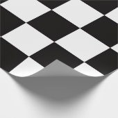 Checkerboard Home Rug of the Classic Elegance Cadeaupapier (Hoek)