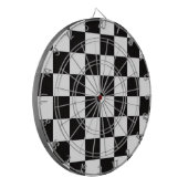 Checkerboard Home Rug of the Classic Elegance Dartbord (Voorkant Links)